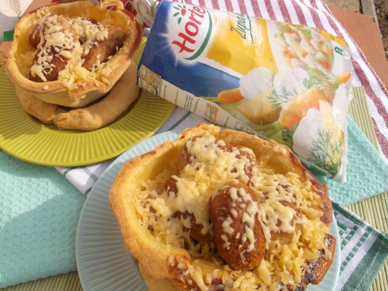 Śląskie karminadle z warzywami 