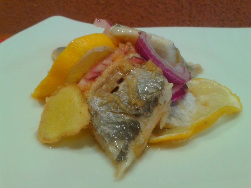 Śledź marynowany z imbirem i sosem teriyaki Śledź marynowany z imbirem i sosem teriyaki