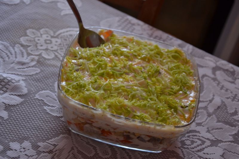 Śledź pod pierzynką 