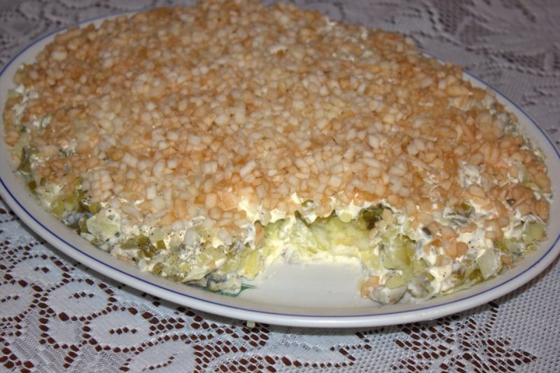 Śledź pod pierzynką