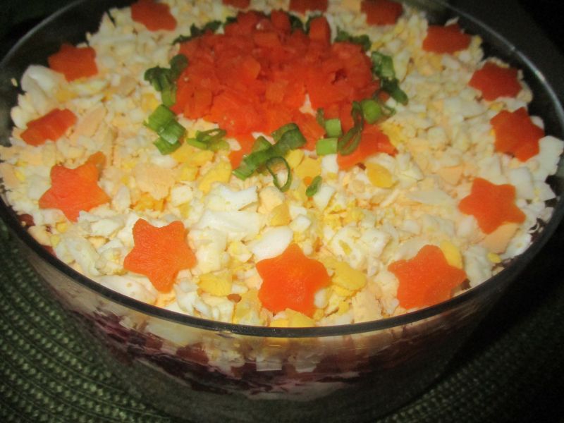 Śledź pod pierzynką, tzw. szuba