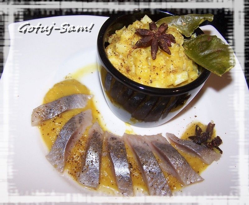 Śledź w korzennej dyni