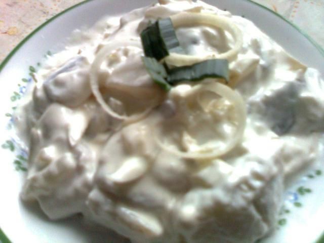 Śledź w śmietaine