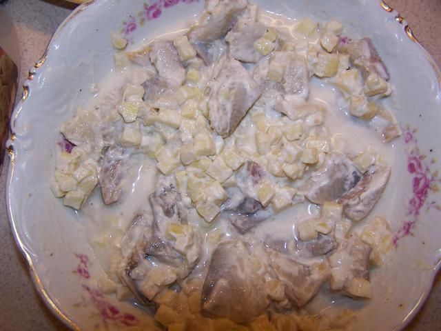 Śledź w śmietanie