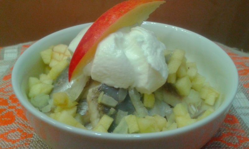 Śledź w śmietanie