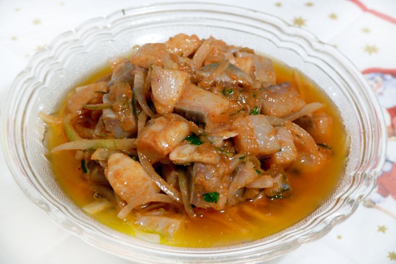 Śledź w sosie curry Śledź w sosie curry