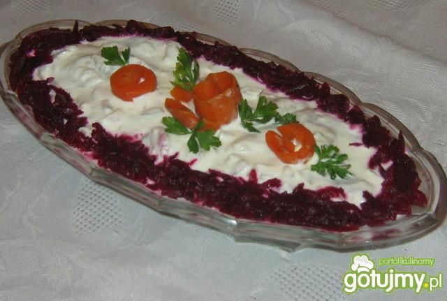 Śledź w sosie śmietanowym z cebulką Śledź w sosie śmietanowym z cebulką