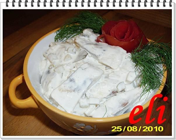 Śledzie Eli w majonezie