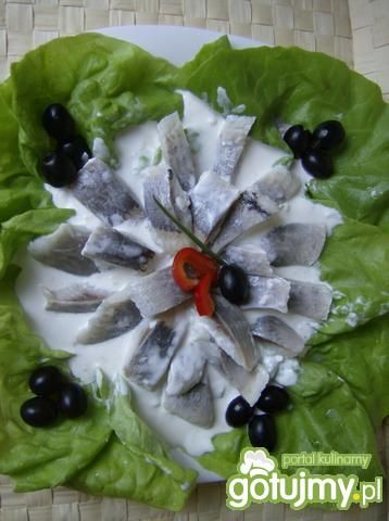 Śledzie na ostro z czosnkiem Śledzie na ostro z czosnkiem