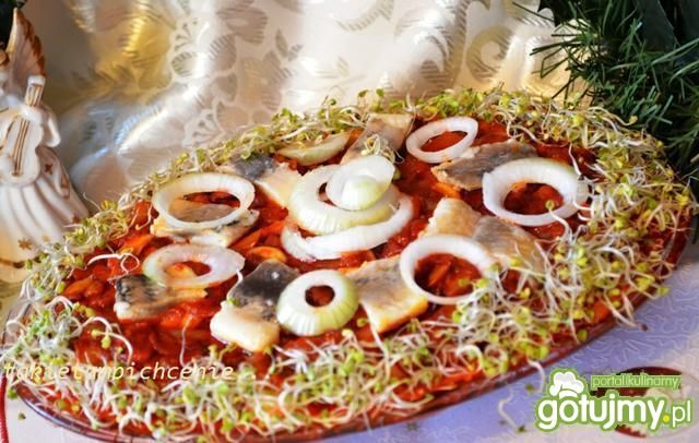 Śledzie na pieczarkach Śledzie na pieczarkach