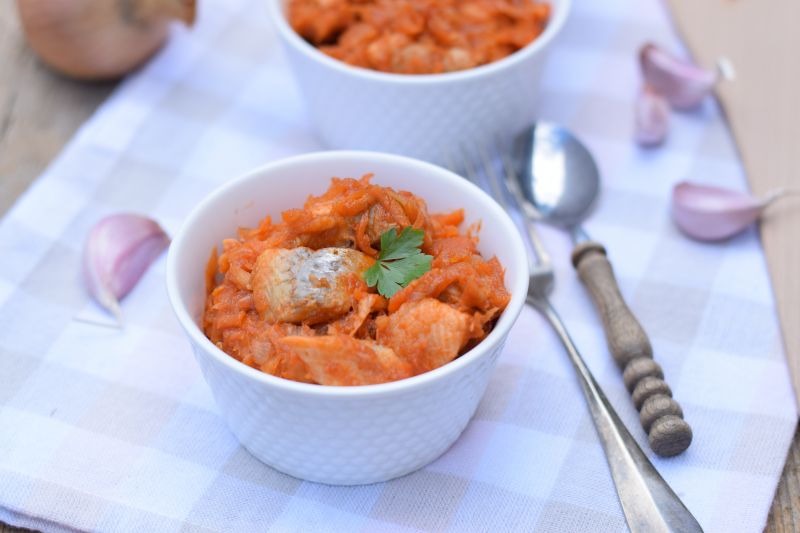 Śledzie na zimno z warzywami Śledzie na zimno z warzywami