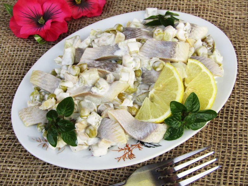 Śledzie po tatarsku  Śledzie po tatarsku