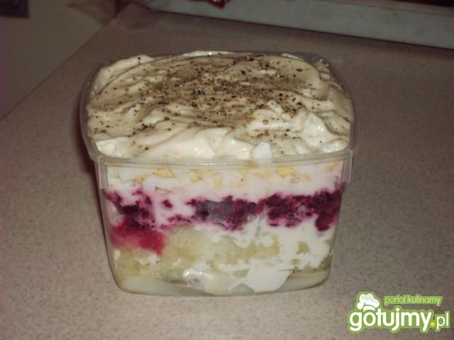 Śledzie pod pierzynką