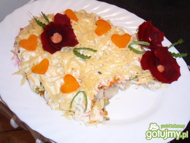 Sledzie pod pierzynką