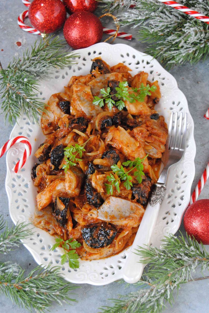 Śledzie pomidorowo- śliwkowe 