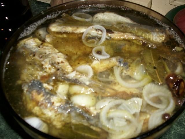 Śledzie smażone w marynacie 