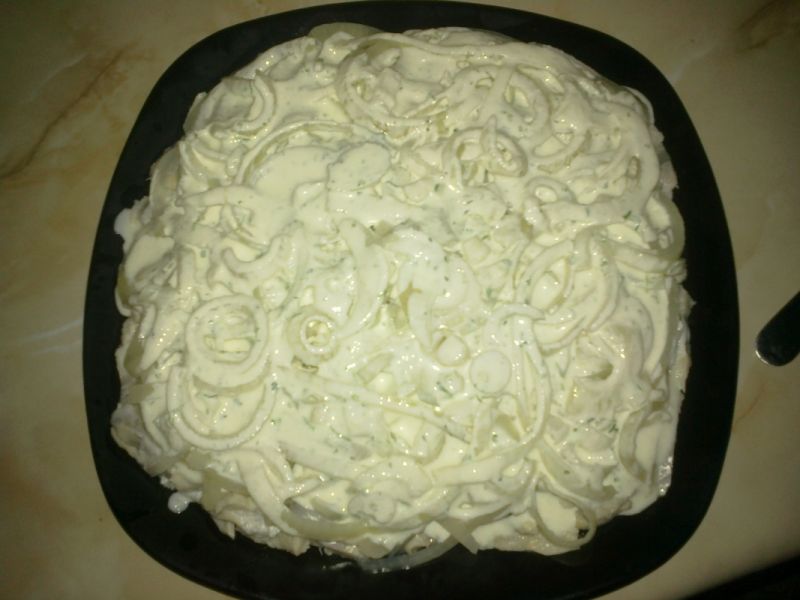 Śledzie w białej pierzynce