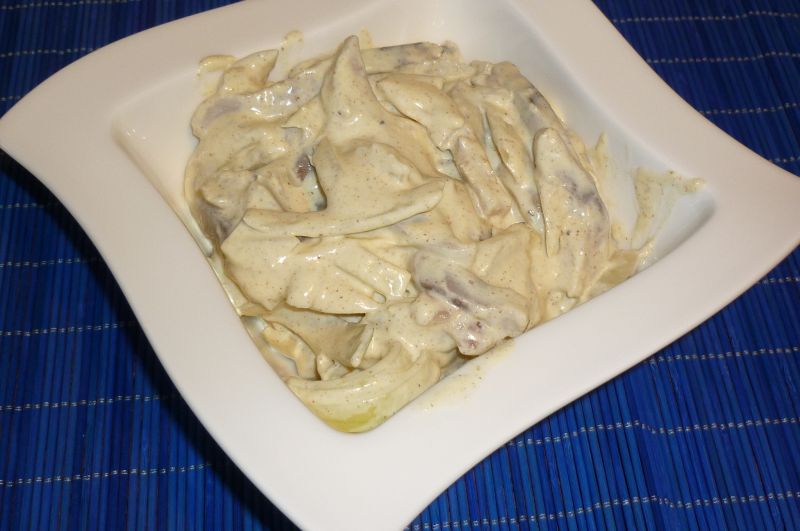 Śledzie w musztardowym sosie