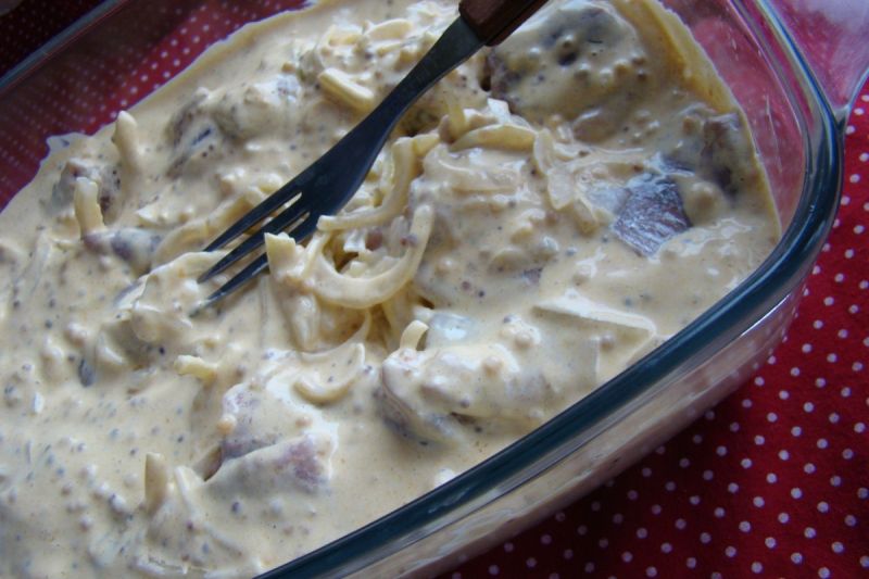 Śledzie w musztardzie  Śledzie w musztardzie