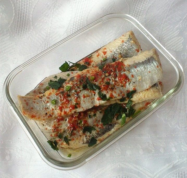 Śledzie w oleju po włosku