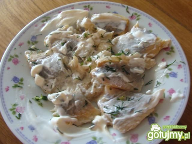 Śledzie w śmietanie Śledzie w śmietanie