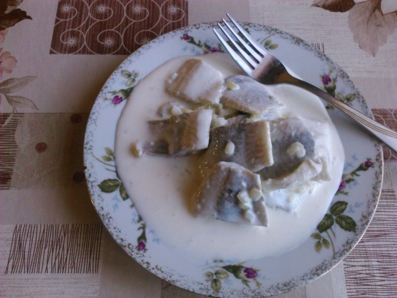 Śledzie w śmietanie Śledzie w śmietanie