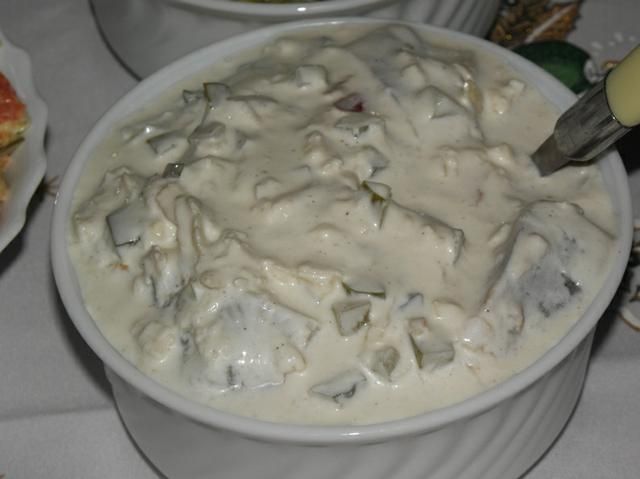 Śledzie w śmietanie. Śledzie w śmietanie.