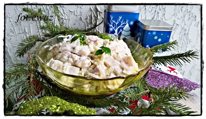 Śledzie w śmietanie i mascarpone Śledzie w śmietanie i mascarpone