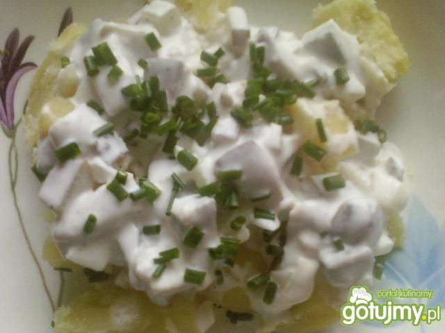 Śledzie w śmietanie z ziemniakami 