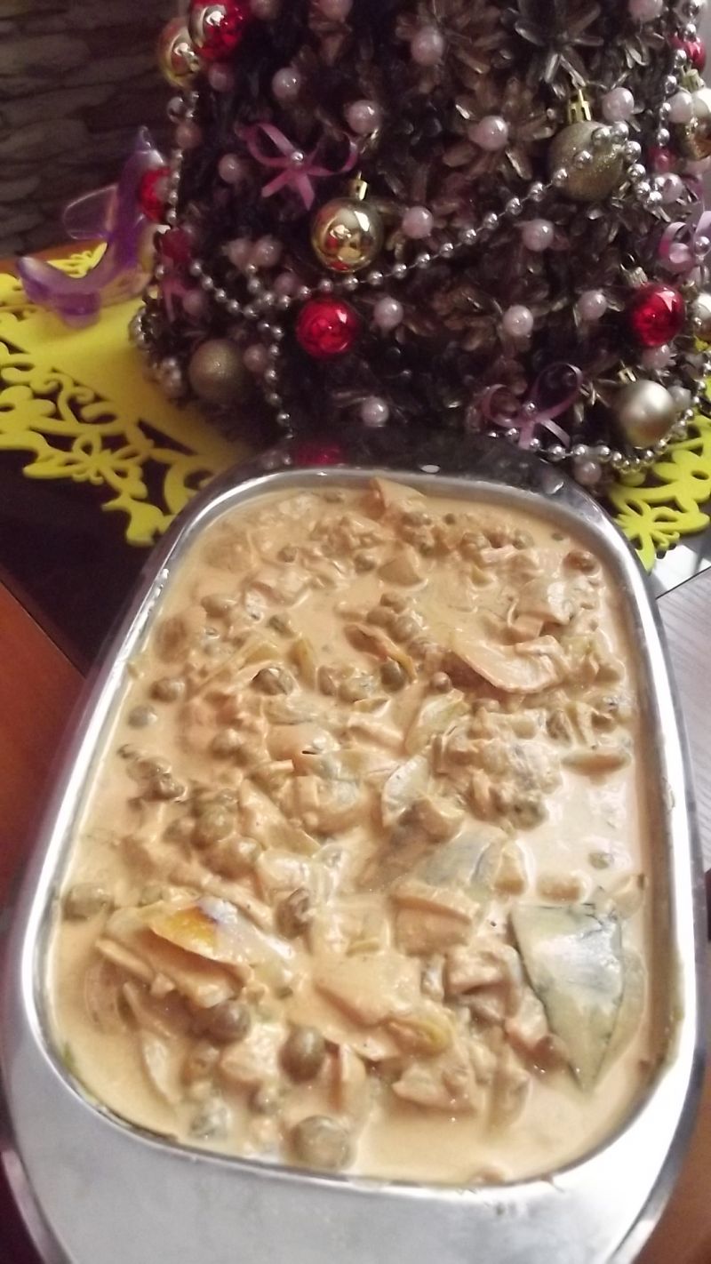 Śledzie  w sosie curry 