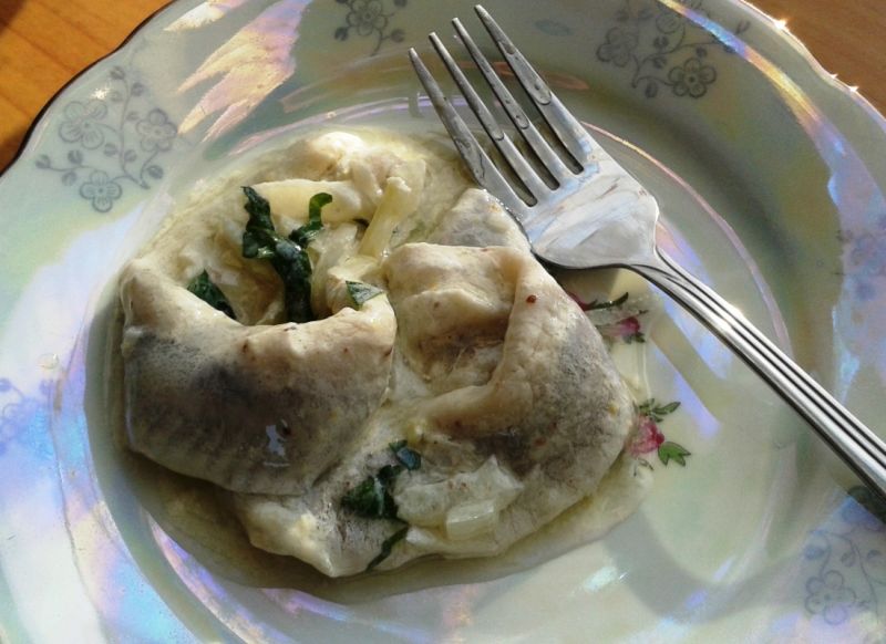 Śledzie w sosie majonezowym z bazylią