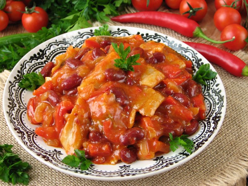 Śledzie w sosie meksykańskim