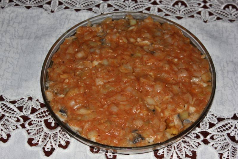 Śledzie w sosie musztardowym  Śledzie w sosie musztardowym