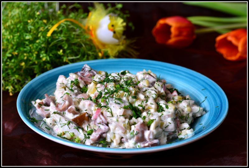 Śledzie w sosie tatarskim Śledzie w sosie tatarskim