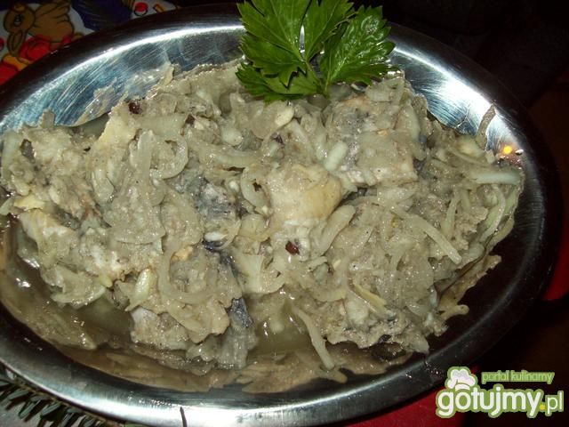 Śledzie z cebulką według mojej mamy 