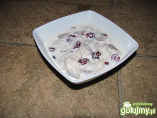 Śledzie z dodatkiem żurawiny