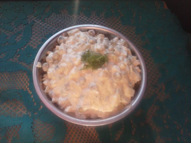 Śledzie z porem w cukrze