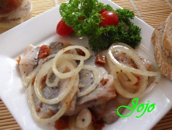 Sledzie z prowansalska nuta.