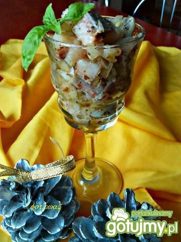 Śledzik cytrynowo majerankowy