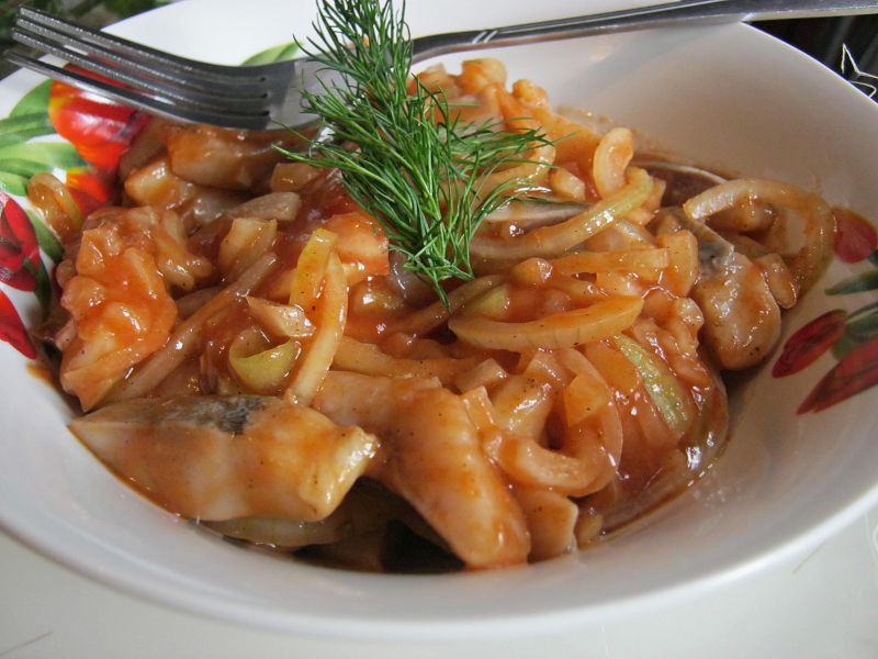 Śledzik na raz z oregano