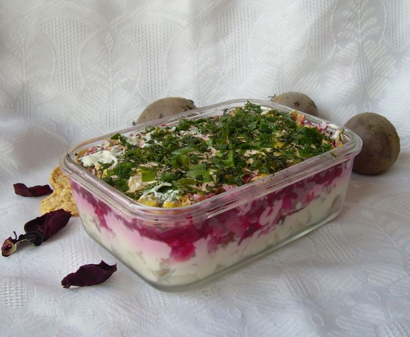 Śledzik pod pierzynką