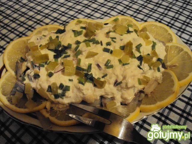 śledzik pod pierzynką śledzik pod pierzynką