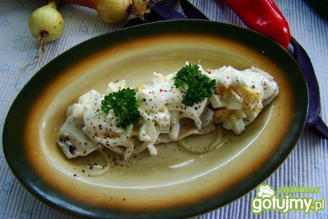 Śledzik z warzywami  na zimno