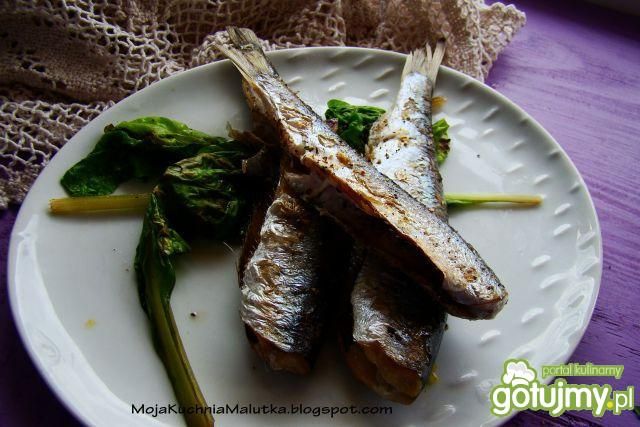 Śledziki z boćwiną na masełku  Śledziki z boćwiną na masełku