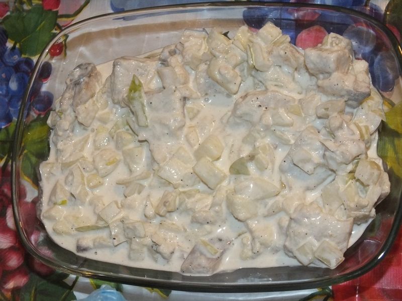 Śledziowa sałatka Śledziowa sałatka