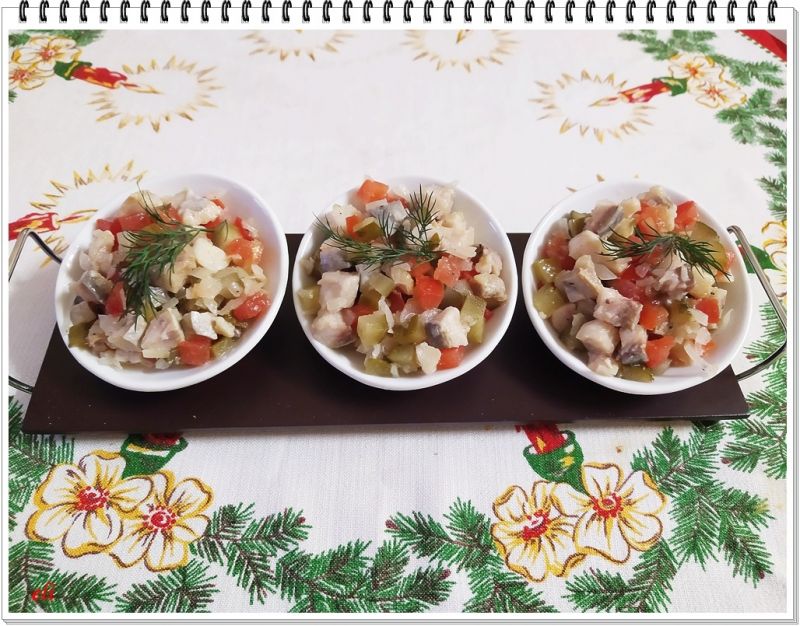 Śledziowo warzywny tatar Eli
