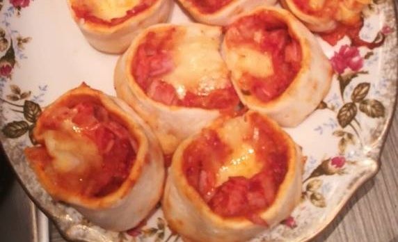 ślimaczki pizzowe