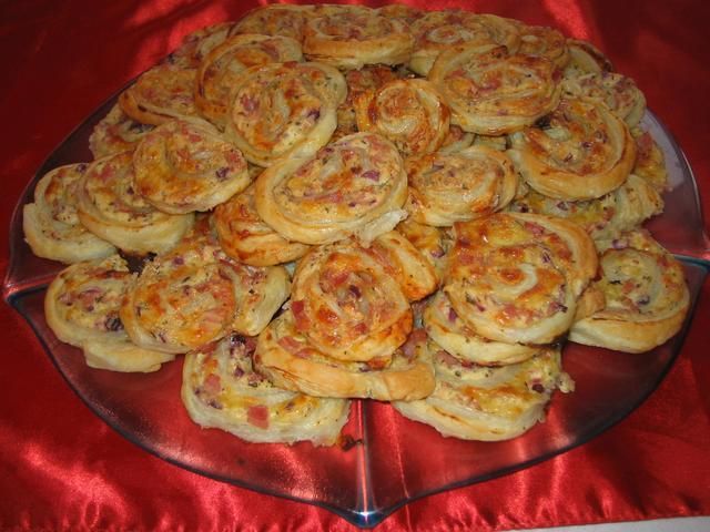 Slimaczki z ciasta francuskiego