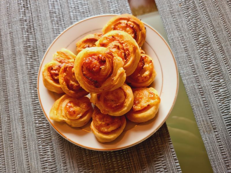 Ślimaczki z ciasta francuskiego