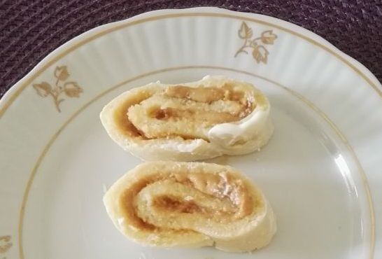 Ślimaczki z masłem orzechowym Ślimaczki z masłem orzechowym